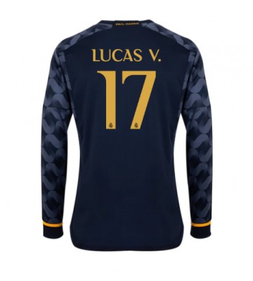Real Madrid Lucas Vazquez #17 Udebanetrøje 2023-24 Lange ærmer